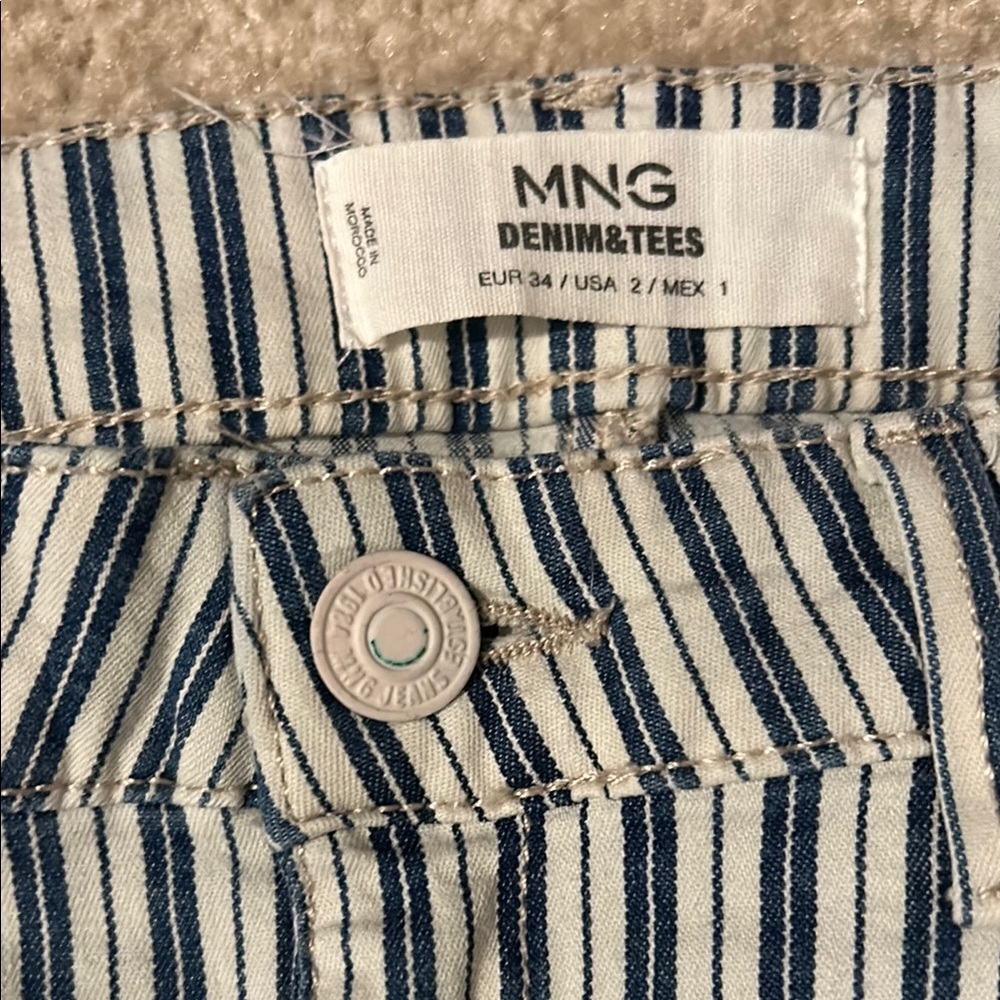 MNG Denim&Tees Striped Pants